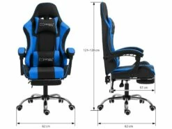 Massage Gaming Chair Chaise De Bureau Racing Chaise De Bureau Gaming Chair Régla -mobilier de bureau Shop siege de bureau 18900095