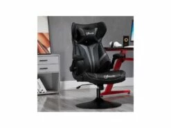 Fauteuil De Gaming Bicolore SPEED Noir & Gris -mobilier de bureau Shop siege de bureau 19164761