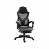 Fauteuil De Bureau Gaming STARSHIP Gris Et Noir
