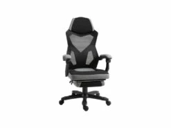 Fauteuil De Bureau Gaming STARSHIP Gris Et Noir