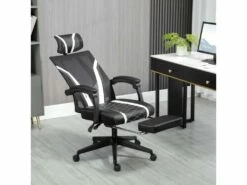 Fauteuil De Bureau Gamer STAN Noir Et Blanc -mobilier de bureau Shop siege de bureau 19164811