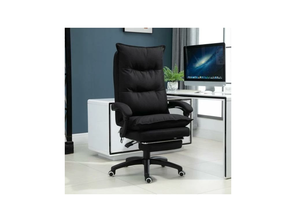 Fauteuil De Bureau Massant PRONTO Noir 6 Fauteuil De Bureau Massant PRONTO Noir – Image 6
