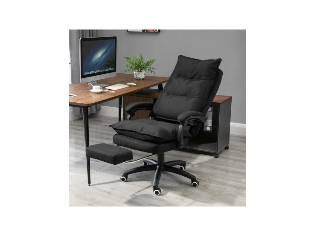 Fauteuil De Bureau Massant PRONTO Noir 7 Fauteuil De Bureau Massant PRONTO Noir – Image 7