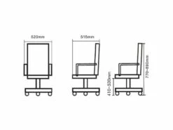 Chaise De Bureau Zoe Noire 7 Chaise De Bureau Zoe Noire -mobilier de bureau Shop siege de bureau 19172105