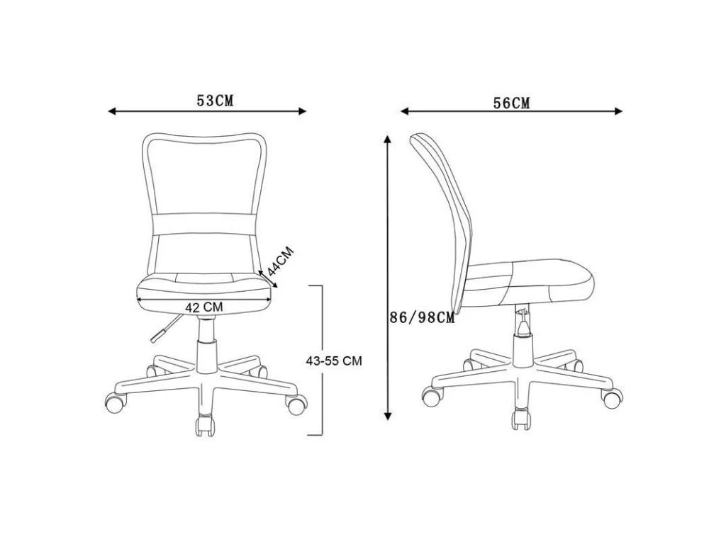 Chaise De Bureau Flo Rose 4 Chaise De Bureau Flo Rose – Image 4