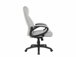 Chaise De Bureau Paras Tissu Grise -mobilier de bureau Shop siege de bureau 19172285