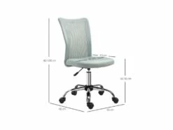 Chaise De Bureau LAMB Grise -mobilier de bureau Shop siege de bureau 19172379