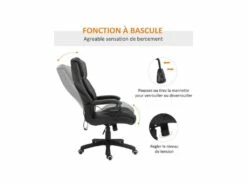 Fauteuil De Bureau Massant MASON Brun -mobilier de bureau Shop siege de bureau 19172411