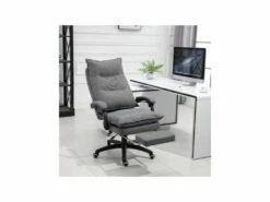 Fauteuil De Bureau JONAS Gris -mobilier de bureau Shop siege de bureau 19172513