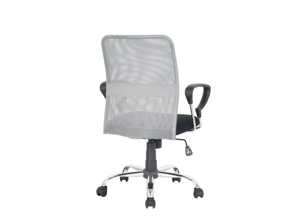 Chaise De Bureau Pivotante Santi Grise/Noire 3 Chaise De Bureau Pivotante Santi Grise/Noire – Image 3