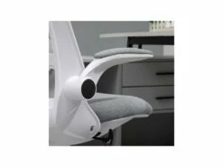 Chaise De Bureau VADIM Grise Et Blanche 14 Chaise De Bureau VADIM Grise Et Blanche -mobilier de bureau Shop siege de bureau 19172725