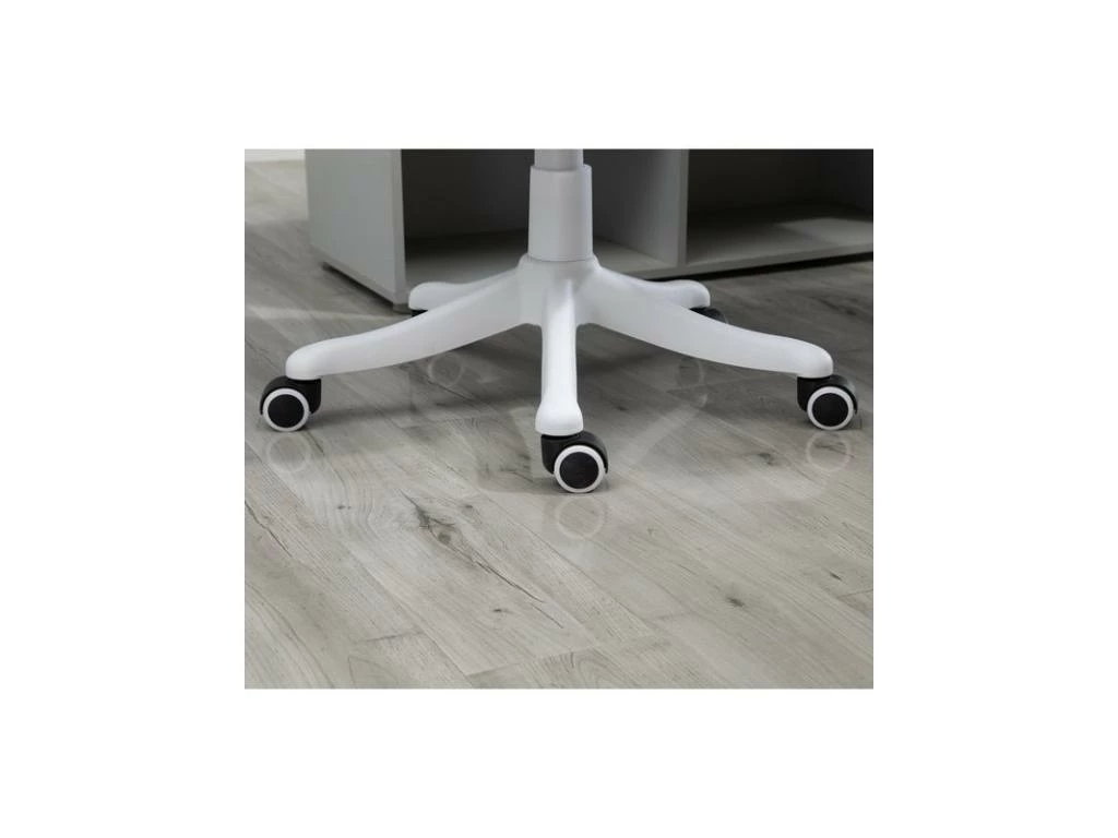 Chaise De Bureau VADIM Grise Et Blanche 8 Chaise De Bureau VADIM Grise Et Blanche – Image 8