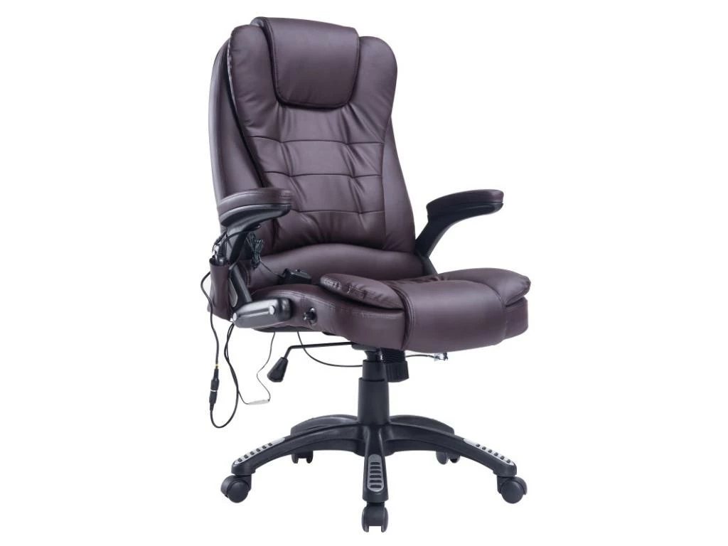 Fauteuil De Bureau Massant Baly Marron 1 Fauteuil De Bureau Massant Baly Marron