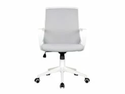 Chaise De Bureau Style Tissu Grise/blanche -mobilier de bureau Shop siege de bureau 19172825