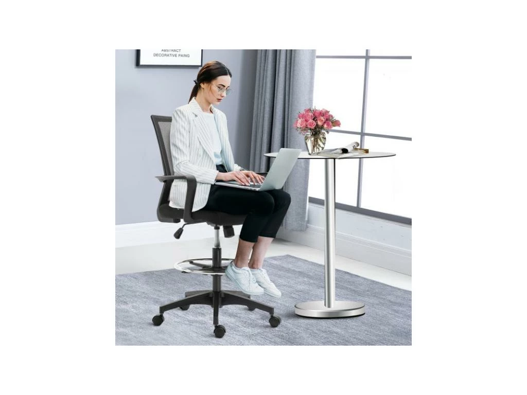 Fauteuil De Bureau Assise Haute Igor Noir 4 Fauteuil De Bureau Assise Haute Igor Noir – Image 4