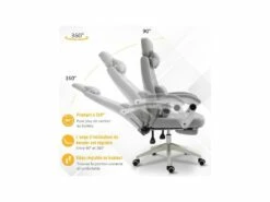 Fauteuil De Bureau MANAGER Lin Gris -mobilier de bureau Shop siege de bureau 19173059