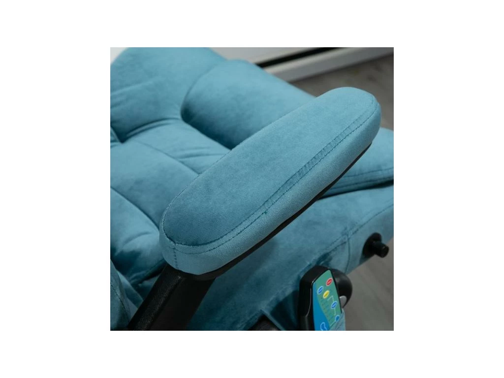 Fauteuil De Bureau Massant FORD Bleu 7 Fauteuil De Bureau Massant FORD Bleu – Image 7