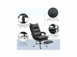 Fauteuil De Bureau STAN Noir -mobilier de bureau Shop siege de bureau 19173249