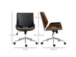 Chaise De Bureau Vintage CONRAD Bois -mobilier de bureau Shop siege de bureau 19173275