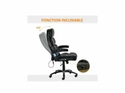 Fauteuil De Bureau Massant MAYOR Noir -mobilier de bureau Shop siege de bureau 19173339