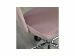 Chaise De Bureau Design Charlotte Rose Poudré -mobilier de bureau Shop siege de bureau 19173367