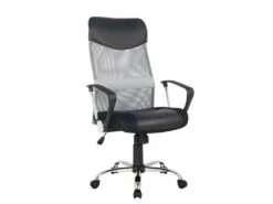 Chaise De Bureau Pivotante Tao Grise/Noire