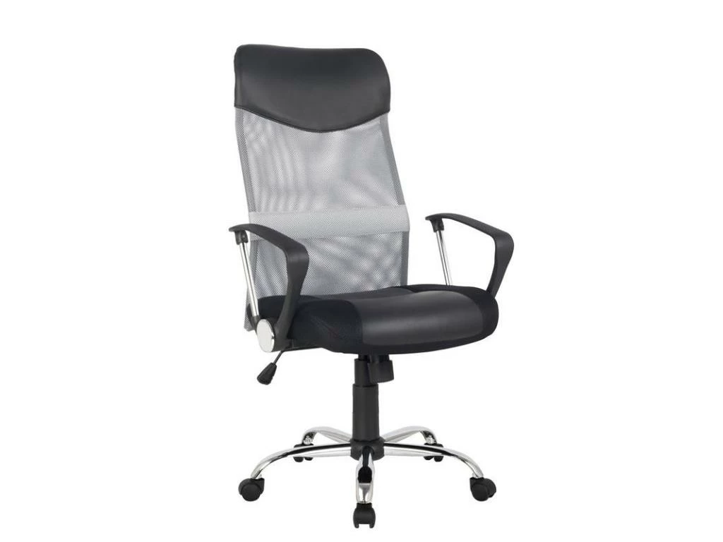 Chaise De Bureau Pivotante Tao Grise/Noire 1 Chaise De Bureau Pivotante Tao Grise/Noire