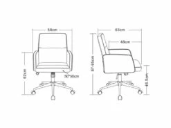 Chaise De Bureau Paris Grise -mobilier de bureau Shop siege de bureau 19173389