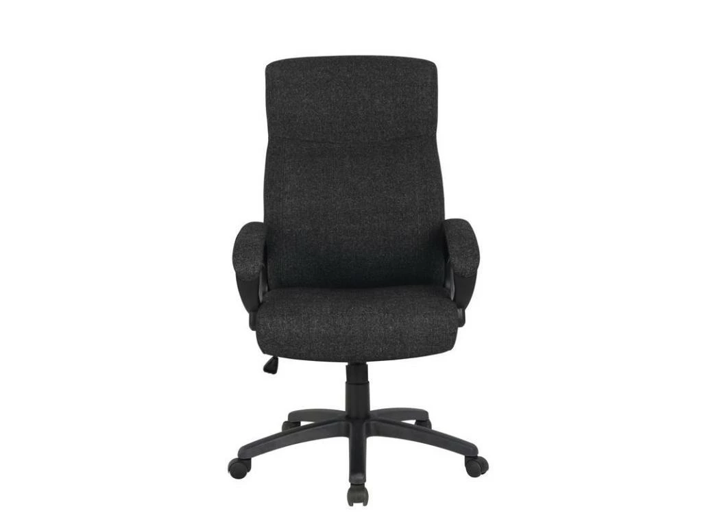 Chaise De Bureau Paras Tissu Noire 2 Chaise De Bureau Paras Tissu Noire – Image 2