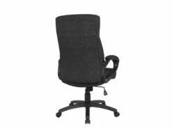 Chaise De Bureau Paras Tissu Noire 8 Chaise De Bureau Paras Tissu Noire -mobilier de bureau Shop siege de bureau 19173513