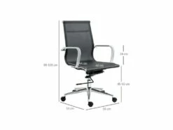 Fauteuil De Bureau HERALD Noir -mobilier de bureau Shop siege de bureau 19173657