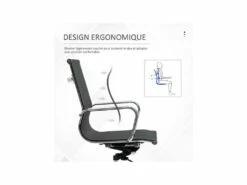 Fauteuil De Bureau HERALD Noir -mobilier de bureau Shop siege de bureau 19173665