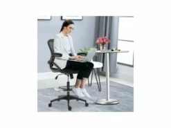 Fauteuil De Bureau Assise Haute Jenny Noir -mobilier de bureau Shop siege de bureau 19173791