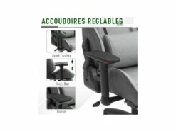 Fauteuil De Bureau FORD Gris -mobilier de bureau Shop siege de bureau 19174163