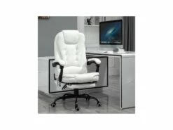 Fauteuil De Bureau BOSS Blanc -mobilier de bureau Shop siege de bureau 19174207