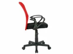 Chaise De Bureau Mio Rouge/Noire -mobilier de bureau Shop siege de bureau 19174591
