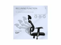 Chaise De Bureau REGAN Noire -mobilier de bureau Shop siege de bureau 19174743