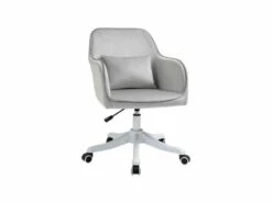 Chaise De Bureau FACTORY Gris Clair