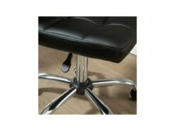 Chaise De Bureau Capitonnée BARFLY Noire -mobilier de bureau Shop siege de bureau 19174871