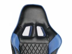 Fauteuil De Bureau Gaming Noir Et Bleu Dossier Inclinable - GAME OVER -mobilier de bureau Shop siege de bureau 19813499