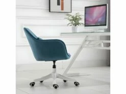 Chaise De Bureau Massante ANITA Bleue -mobilier de bureau Shop siege de bureau 21214261