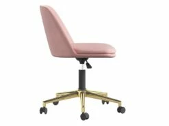 Chaise De Bureau En Velours Rose Clair 12 Chaise De Bureau En Velours Rose Clair -mobilier de bureau Shop siege de bureau 21587025