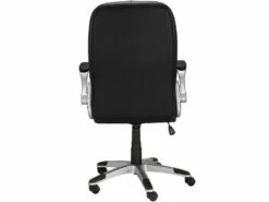 Chaise De Bureau Crowe PU Noir Gris -mobilier de bureau Shop siege de bureau 21700563