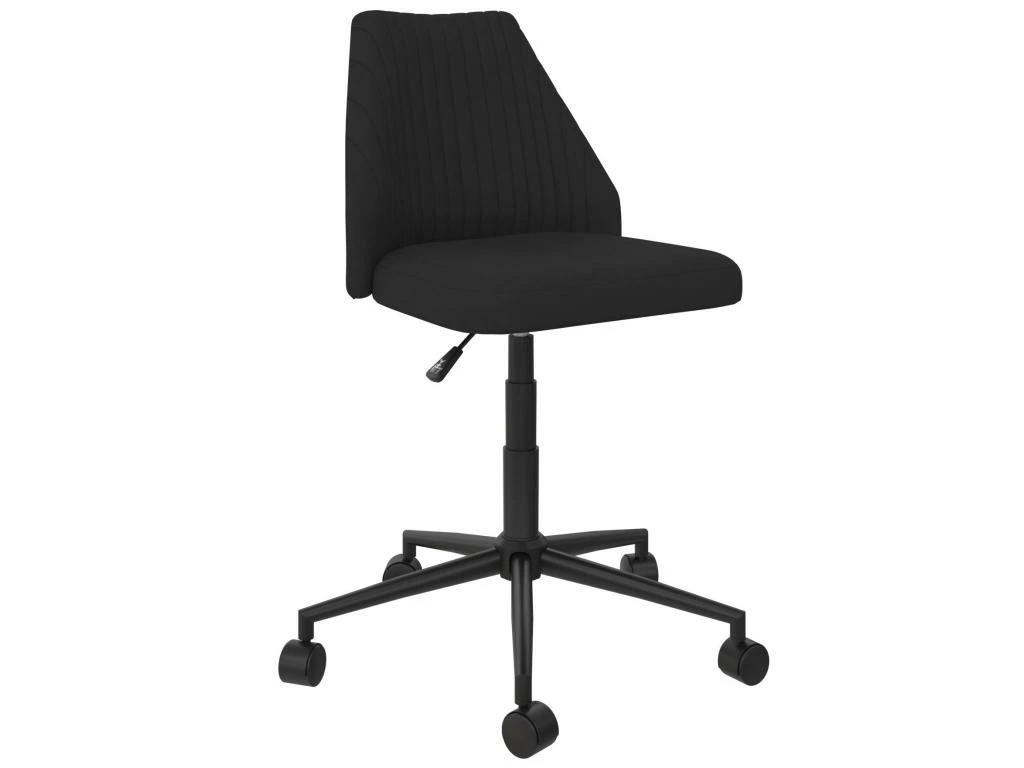 Chaise De Bureau En Lin Gris 1 Chaise De Bureau En Lin Gris