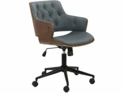 Chaise De Bureau Emiko Anthracite