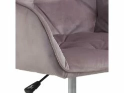 Brooke Chaise De Bureau En Velours, Rose. -mobilier de bureau Shop siege de bureau 22043601
