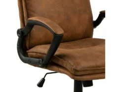 Brad Chaise De Bureau Avec Accoudoirs, Marron. -mobilier de bureau Shop siege de bureau 22043629