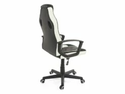 KAYELLES Fauteuil Gamer Hauteur Réglable Et Basculant SENA (noir Blanc) -mobilier de bureau Shop siege de bureau 22100605