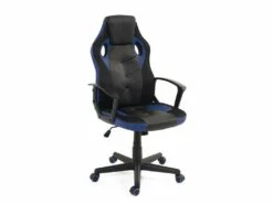 KAYELLES Fauteuil Gamer Hauteur Réglable Et Basculant SENA (noir Bleu)