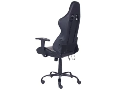 Chaise De Gamer En Cuir PU Noir Avec LED GLEAM -mobilier de bureau Shop siege de bureau 22129597